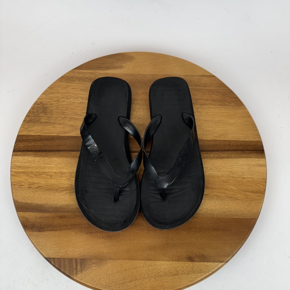 Mens Cobian Black Thong Comfort Casual Beach Flip Flops Sandals Size 8‎ M AUC